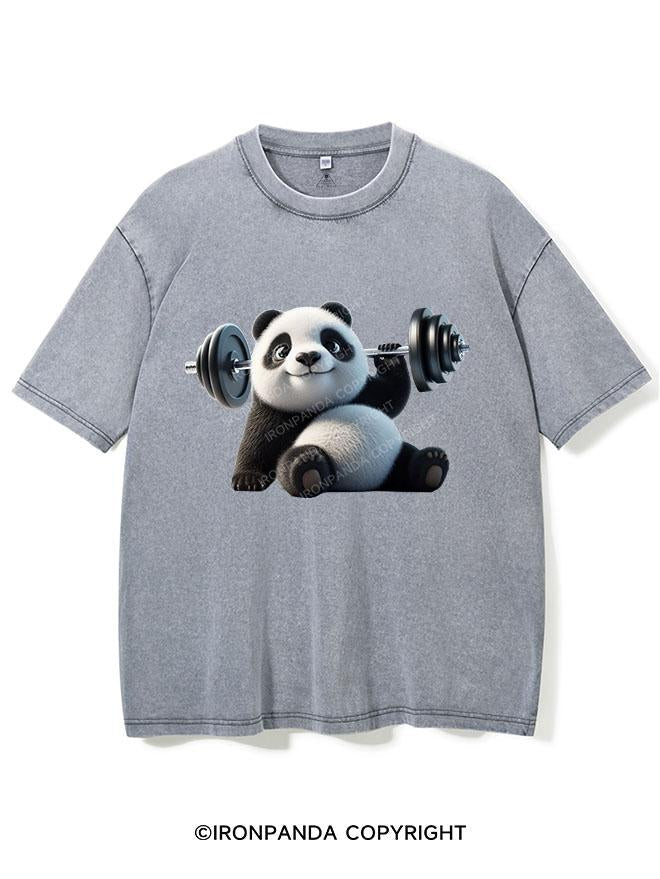 LIFTING PANDA VINTAGE GYM SHIRT