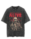 MUSIC KEEPS ME ALIVE VINTAGE GYM SHIRT