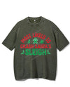 MOST LIKELY TO CRASH SANTA'S SLEIGH VINTAGE GYM SHIRT