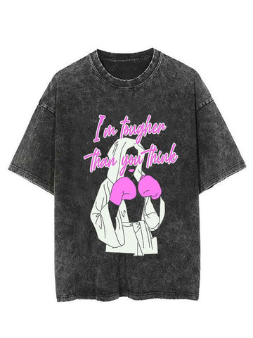 I'm tougher than you think Vintage Gym Shirt