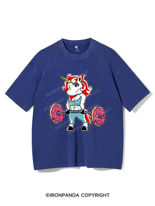 UNICORN DEADLIFT VINTAGE GYM SHIRT