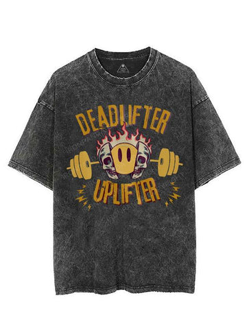 DEADLIFTER UPLIFTER VINTAGE GYM SHIRT