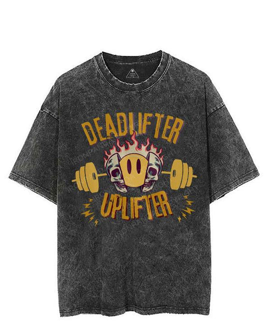 DEADLIFTER UPLIFTER VINTAGE GYM SHIRT