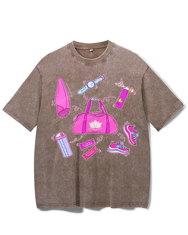 READY, SET, SWEAT VINTAGE GYM SHIRT