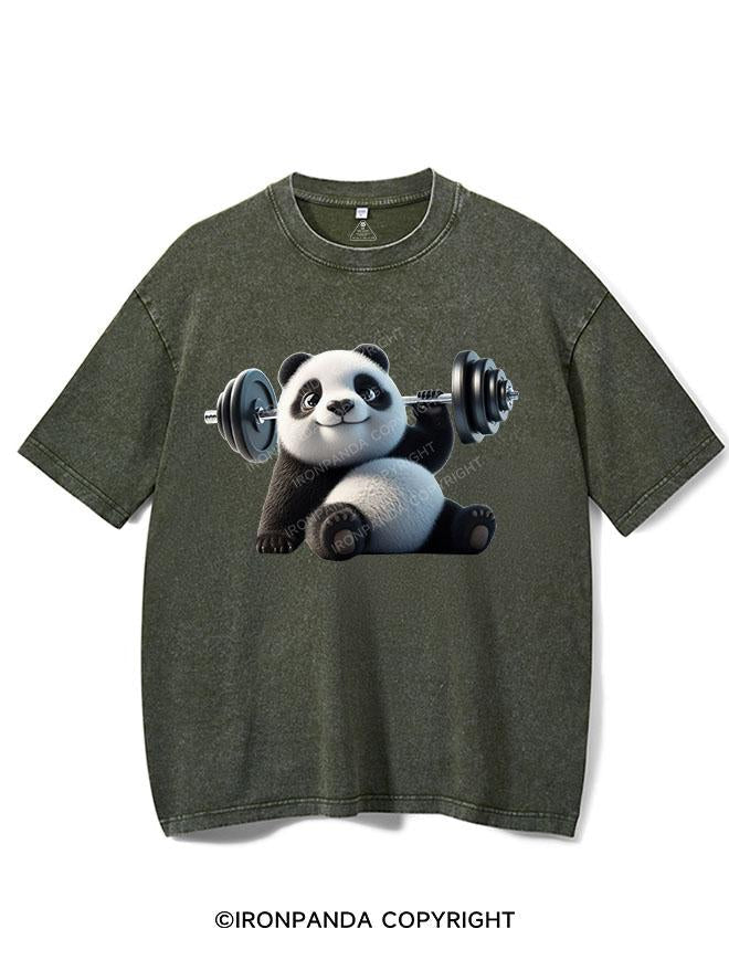 LIFTING PANDA VINTAGE GYM SHIRT