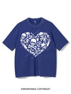 SKELETON HEART VINTAGE GYM SHIRT