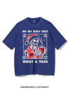 HO HO HOLY SHIT WHAT A YEAR VINTAGE GYM SHIRT