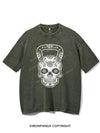 Sugar Skull Kettlebell Vintage Gym Shirt