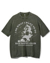 BAD KITTY CLUB CUTE BUT ANNOYING VINTAGE GYM SHIRT