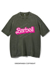 Barbell Vintage Gym Shirt