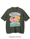 FILL YOUR OWN CUP AND LET THEM FALL IN LOVE WITH THE OVERFLOW VINTAGE GYM SHIRT