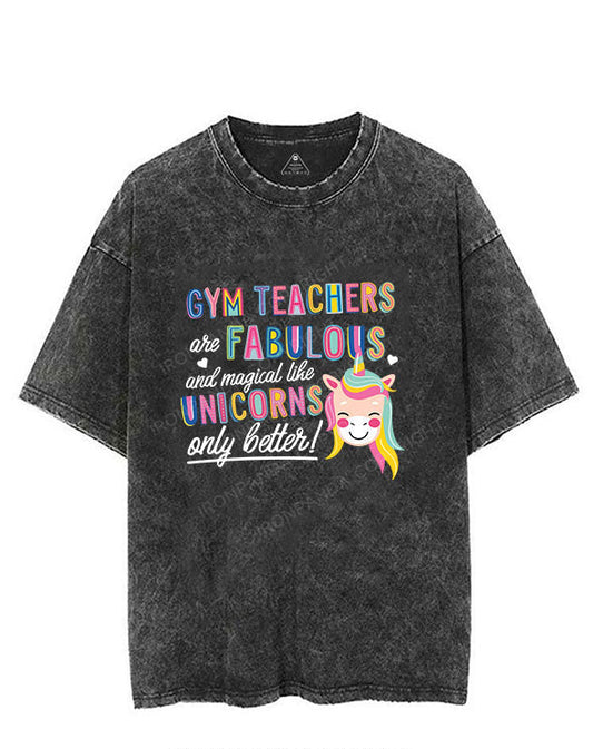 Gym Teachers are like Unicorns VINTAGE GYM SHIRT