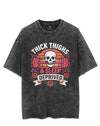 Thick Thighs & Sleep Deprived VINTAGE GYM SHIRT