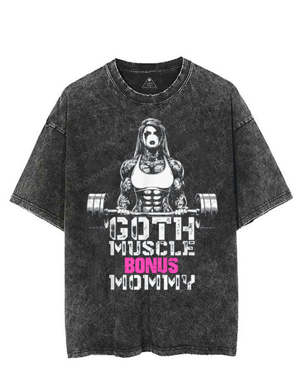 Goth Muscle Bonus Mommy VINTAGE GYM SHIRT