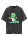 DINO GAINS VINTAGE GYM SHIRT