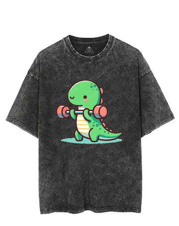 DINO GAINS VINTAGE GYM SHIRT