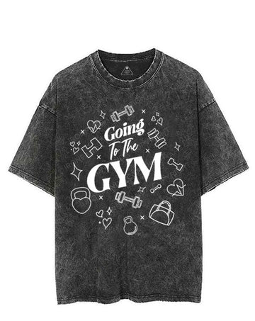GOING TO THE GYM VINTAGE GYM SHIRT