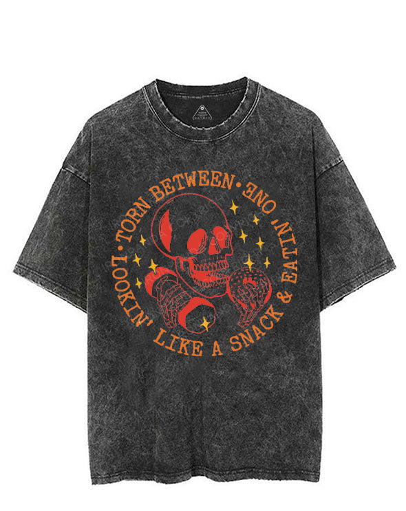 LOOKIN' LIKE A SNACK & EATIN' ONE VINTAGE GYM SHIRT