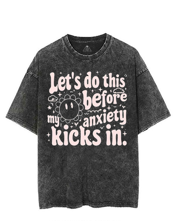 LET'S DO THIS BEFORE MY ANXIETY KICKS IN VINTAGE GYM SHIRT