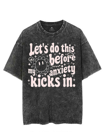 LET'S DO THIS BEFORE MY ANXIETY KICKS IN VINTAGE GYM SHIRT