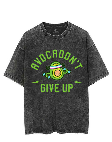 AVOCADON'T GIVE UP VINTAGE GYM SHIRT