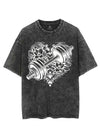 BARBELLS IN BLOOM VINTAGE GYM SHIRT