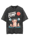 CAPYBARA PUMP VINTAGE GYM SHIRT