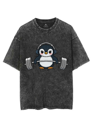 SWOLE & SOUNDTRACKED VINTAGE GYM SHIRT