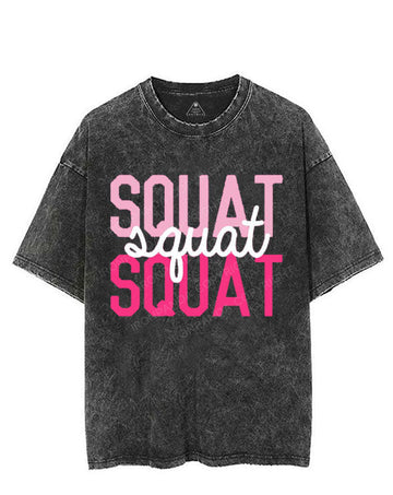 SQUAT SQUAT SQUAT VINTAGE GYM SHIRT