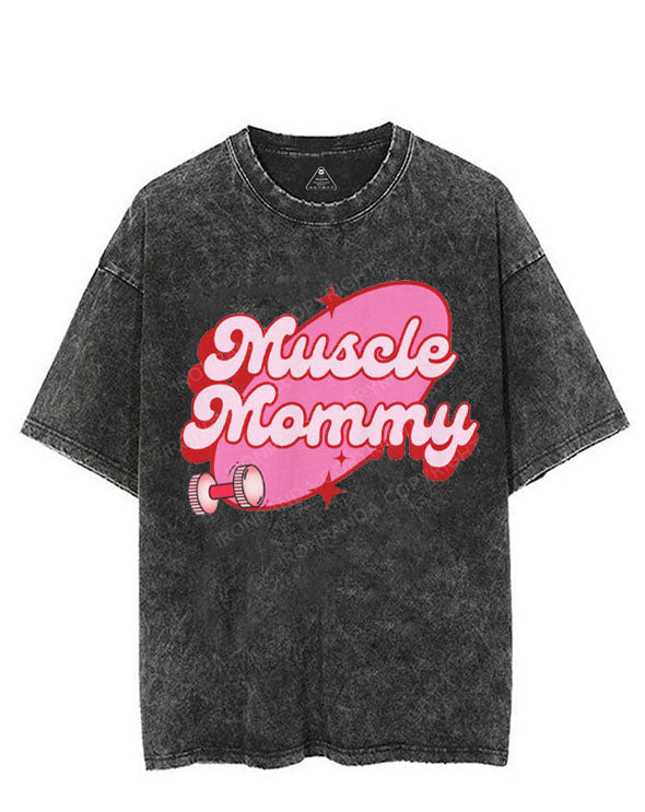 MUSCLE Mom  VINTAGE GYM SHIRT