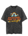 EVERYTHING THAT YOU ARE IS ENOUGH VINTAGE GYM SHIRT