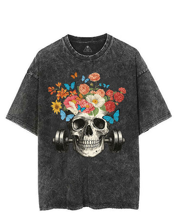 BLOOM THROUGH STRENGTH VINTAGE GYM SHIRT
