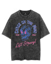 CHAOS ON THE MIND STAY CHILL LIFT HEAVY VINTAGE GYM SHIRT