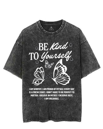 BE KIND TO YOURSELF VINTAGE GYM SHIRT