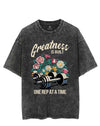 GREATNESS IS BUILT VINTAGE GYM SHIRT