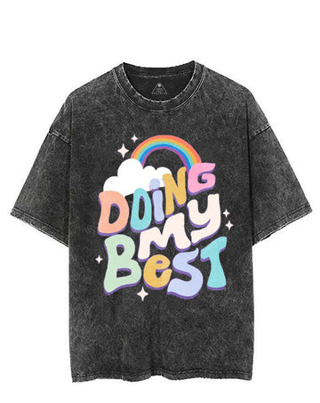 DOING MY BEST VINTAGE GYM SHIRT