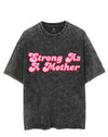 STRONG AS A Mom  VINTAGE GYM SHIRT