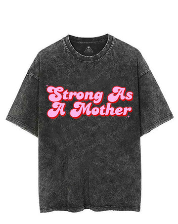 STRONG AS A Mom  VINTAGE GYM SHIRT