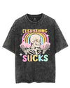 EVERYTHING SUCKS VINTAGE GYM SHIRT