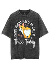 DAMN, MIGHT NEED TO CALL IN THICC TODAY VINTAGE GYM SHIRT