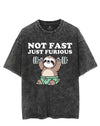 NOT FAST JUST FURIOUS VINTAGE GYM SHIRT