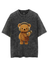 LIFT WITH BEAR BEATS VINTAGE GYM SHIRT