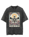 CRYING AT THE GYM SKELETON VINTAGE GYM SHIRT