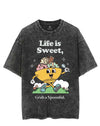 LIFE IS SWEET, GRAB A SPOONFUL VINTAGE GYM SHIRT