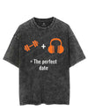 THE PERFECT DATE VINTAGE GYM SHIRT
