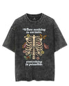 WHEN NOTHING IS CERTAIN, EVERYTHING IS POSSIBLE VINTAGE GYM SHIRT