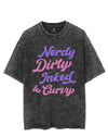 NERDY DIRTY INKED & CURVY VINTAGE GYM SHIRT