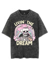 LIVIN' THE DREAM VINTAGE GYM SHIRT