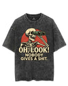 OH, LOOK! NOBODY GIVES A SHIT VINTAGE GYM SHIRT