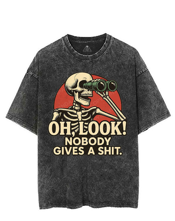 OH, LOOK! NOBODY GIVES A SHIT VINTAGE GYM SHIRT